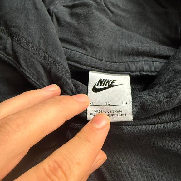 Black Nike Mini Logo Hoodie - Picture 8 of 8